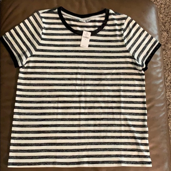 GAP Tops - Gap Softspun  w/Velvet Trim Top